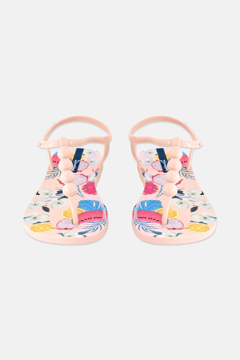 Women Adjustable Buckle Closure Sandal, Pink