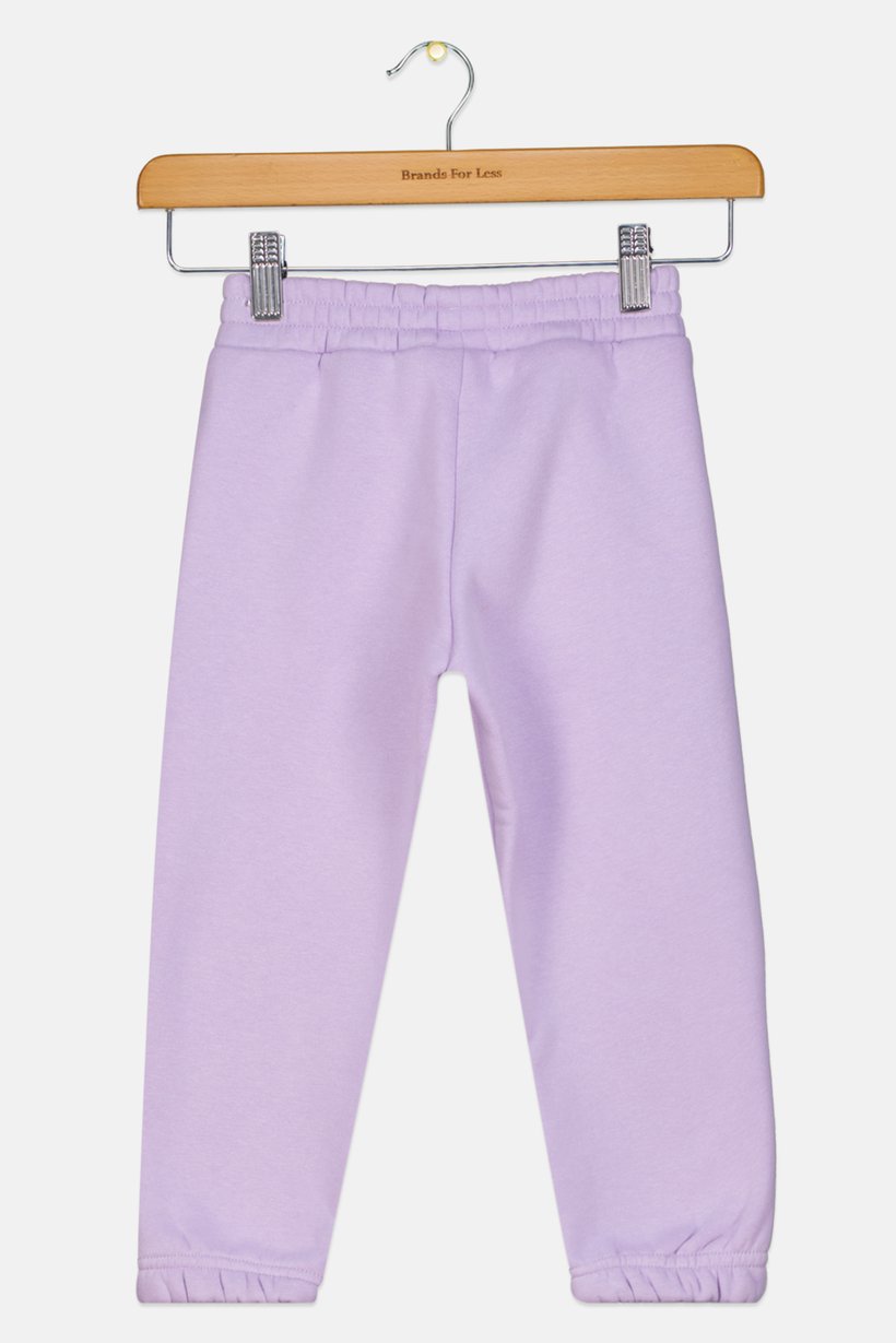 Toddlers Boy Plain Pull On Jogger Pants, Purple