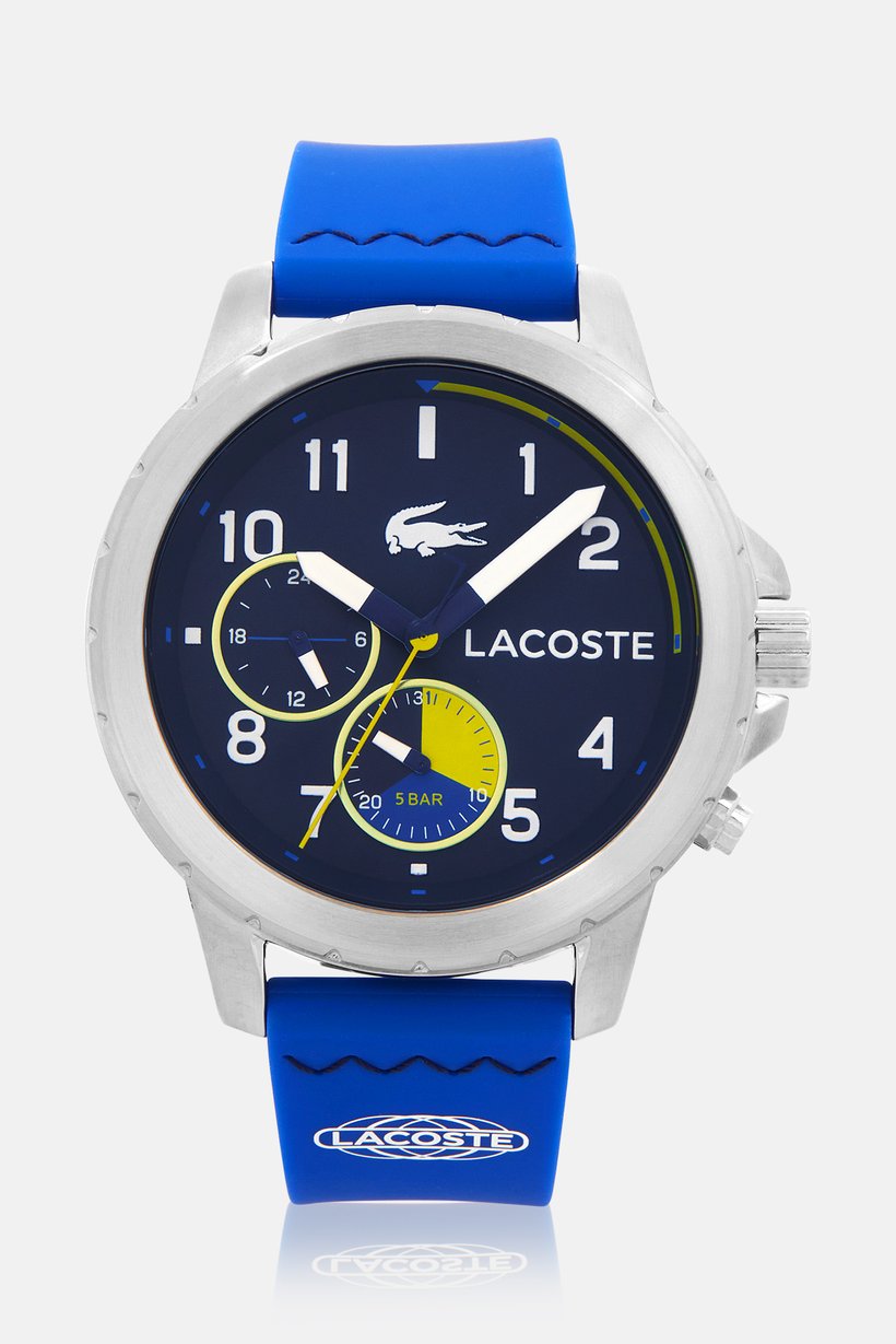 Buy Lacoste Men 2011205 Endurance Chronograph Watch 43mm, Blue Online ...