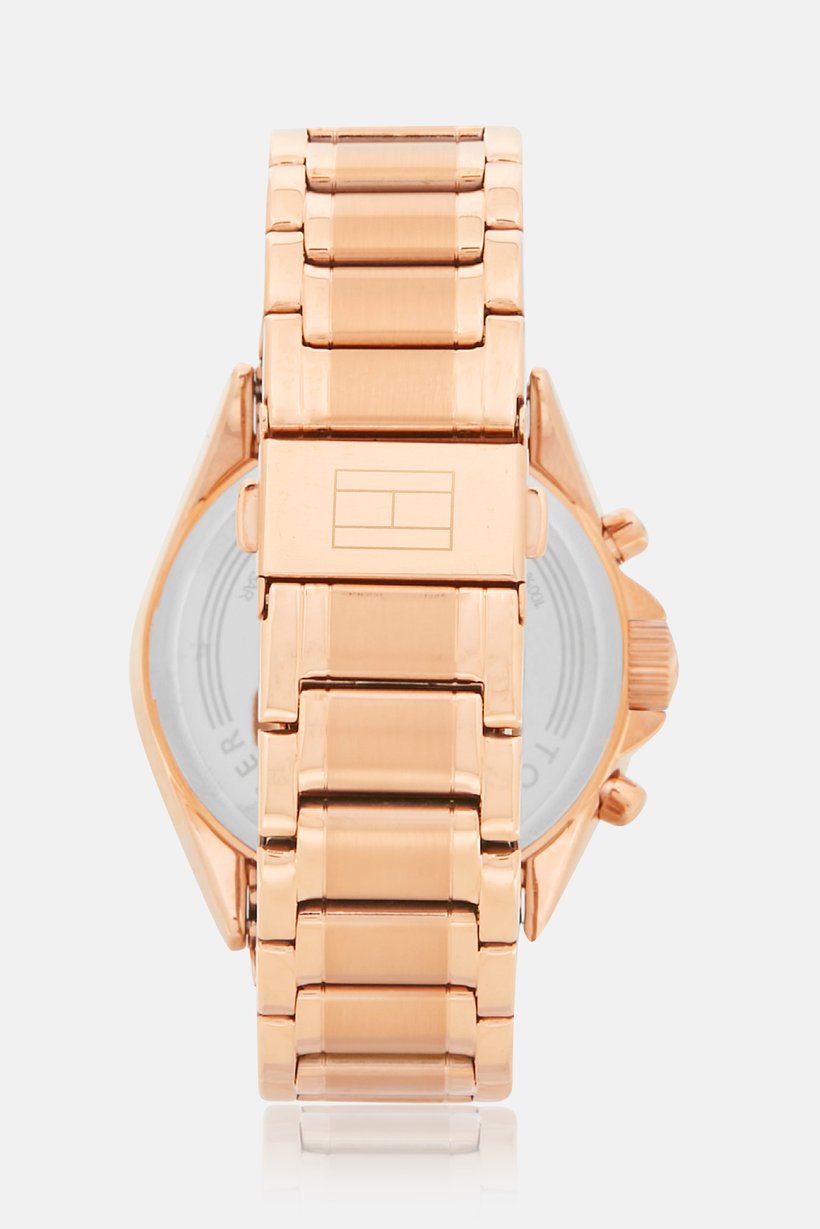 Buy Tommy Hilfiger Women 1782617 Stainless Steel Watch 40 mm, Rose Gold ...