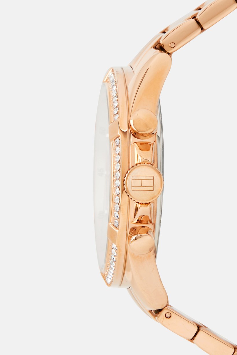 Buy Tommy Hilfiger Women 1782617 Stainless Steel Watch 40 mm, Rose Gold ...