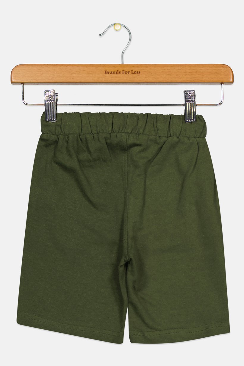 Jurassic World x Sinsay Kids Boy Graphic Print Shorts, Green
