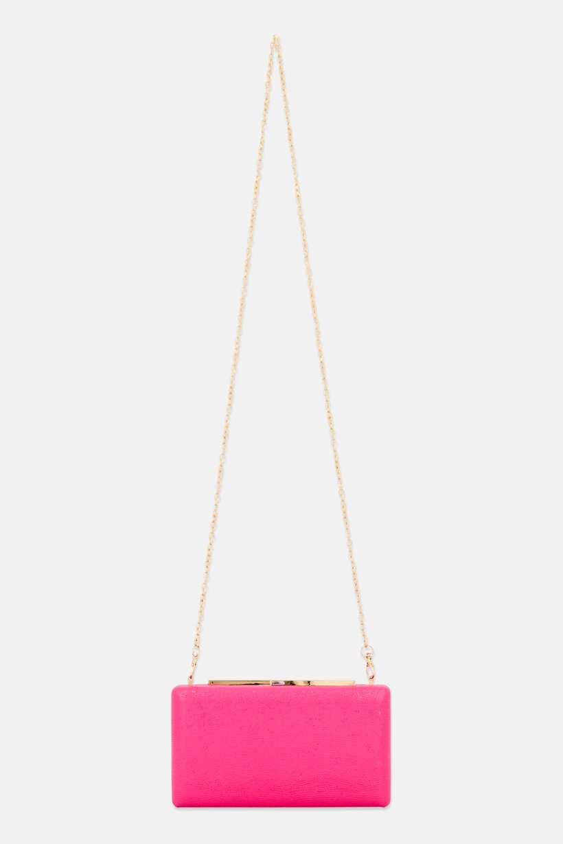 Women Fashion Evening Bag 19 L x 11 H x 5 W cm, Pink