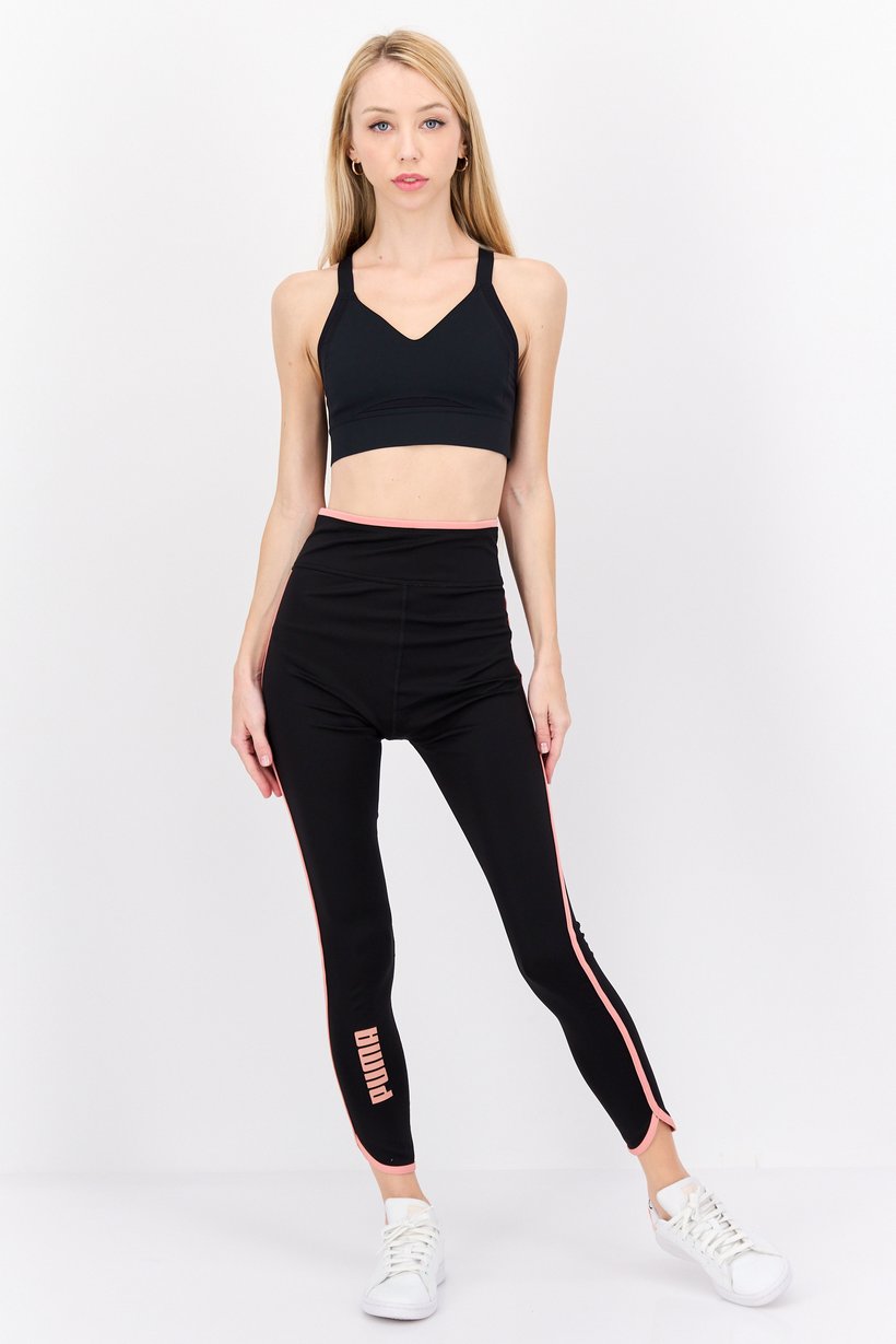 Women Sportswear Fit Training Tights, Black