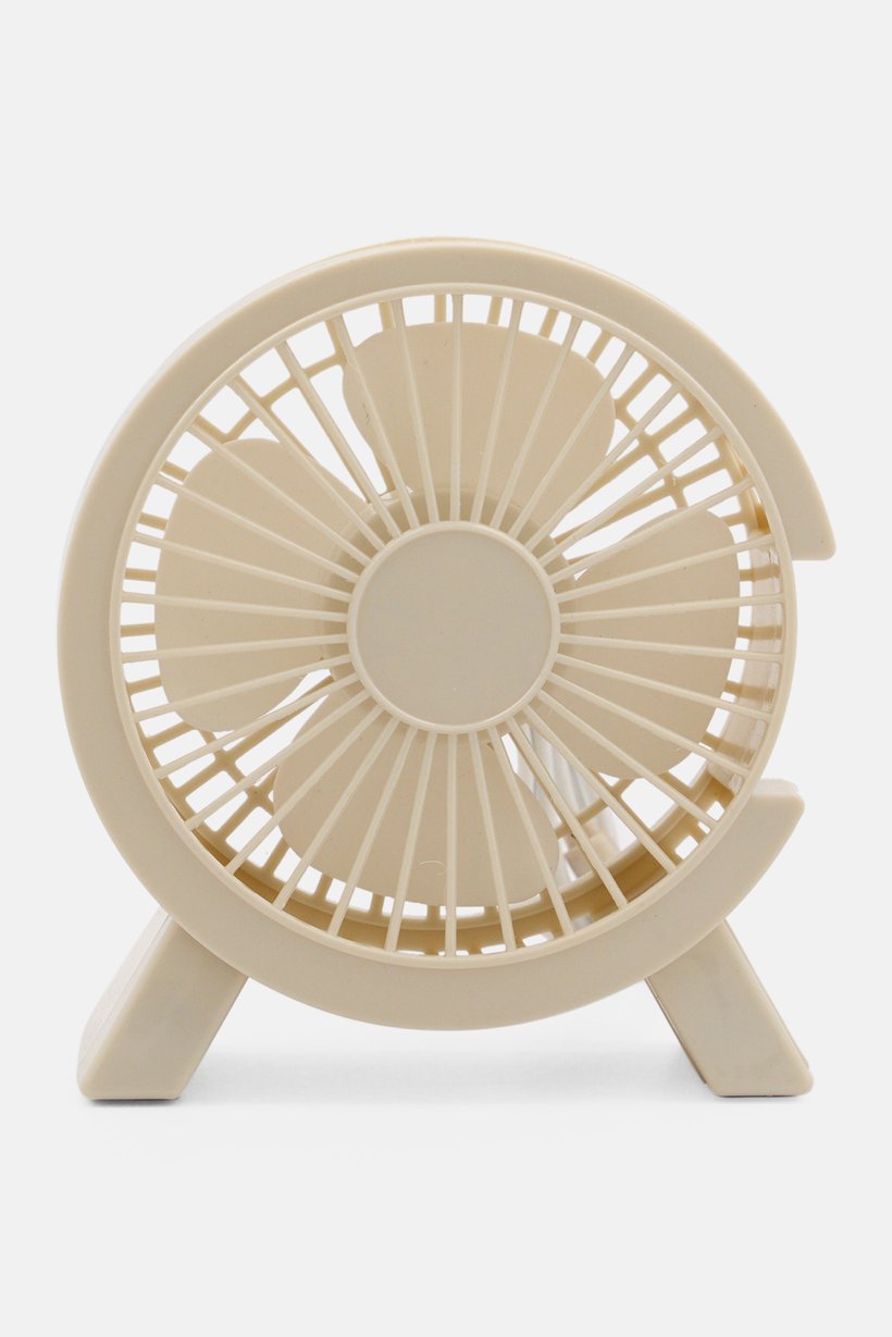 Buy Muy Mucho Mini Table Fan 12 x 13 cm, White Online | Brands For Less