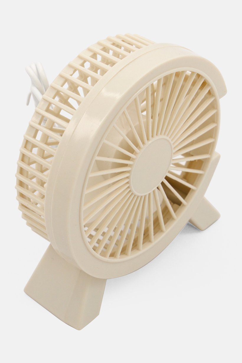 Buy Muy Mucho Mini Table Fan 12 x 13 cm, White Online | Brands For Less