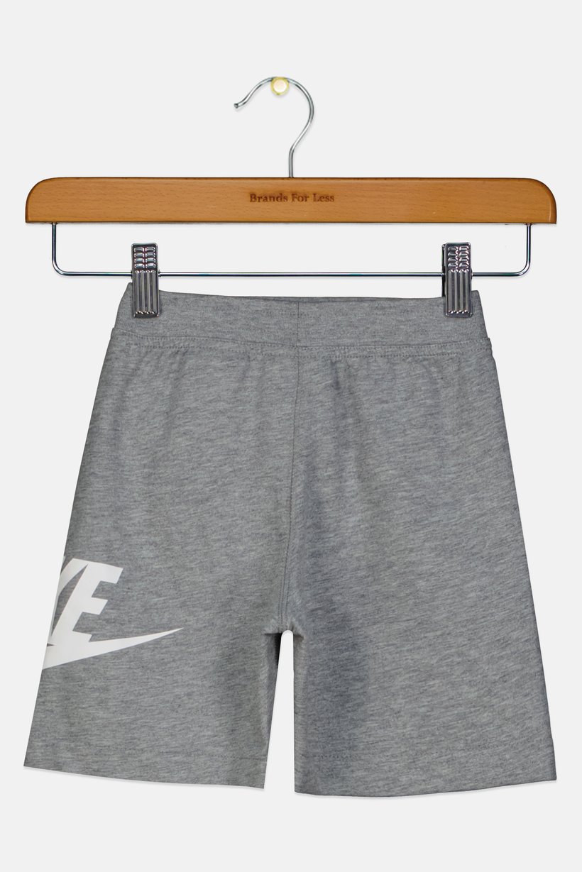 Toddlers Boy Brand Logo Shorts, Grey