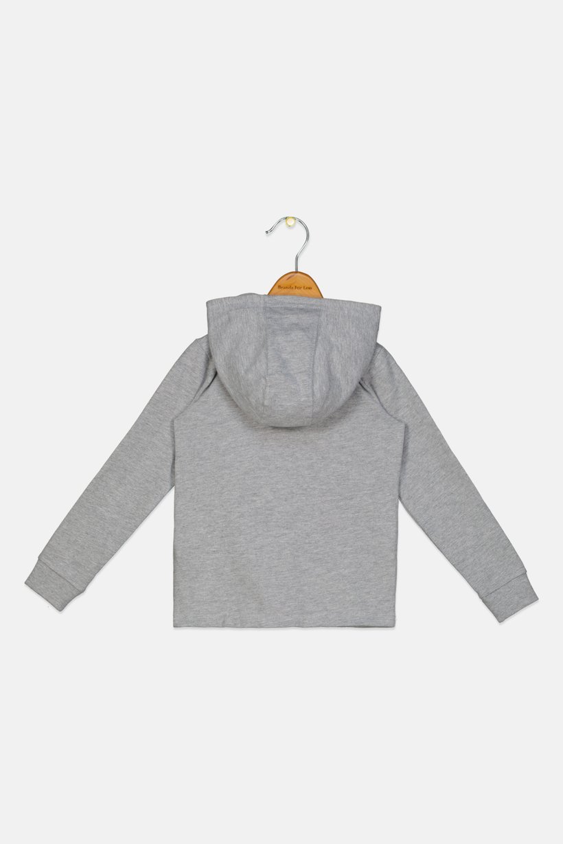Kids Boy Long Sleeves Outdoor Sweatshirt, Grey