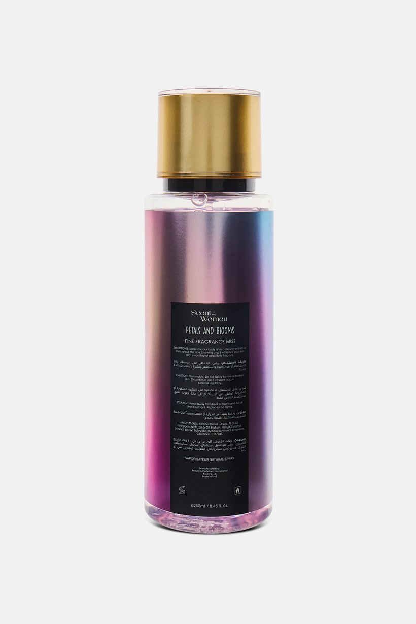 Petals And Bloom Fine Fragance Mist Natural Spray, 250ml