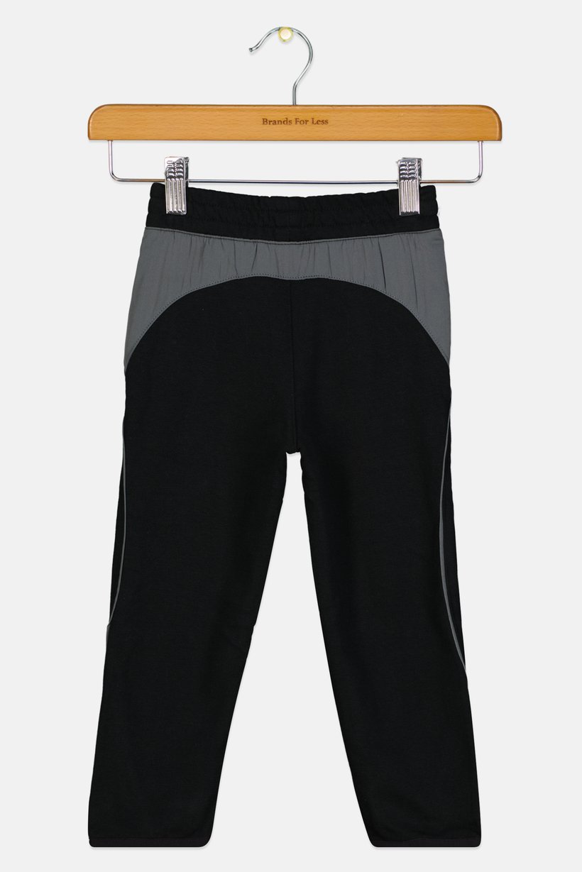 Toddlers Boy Sportswear Fit Pull On Sweatpants, Black