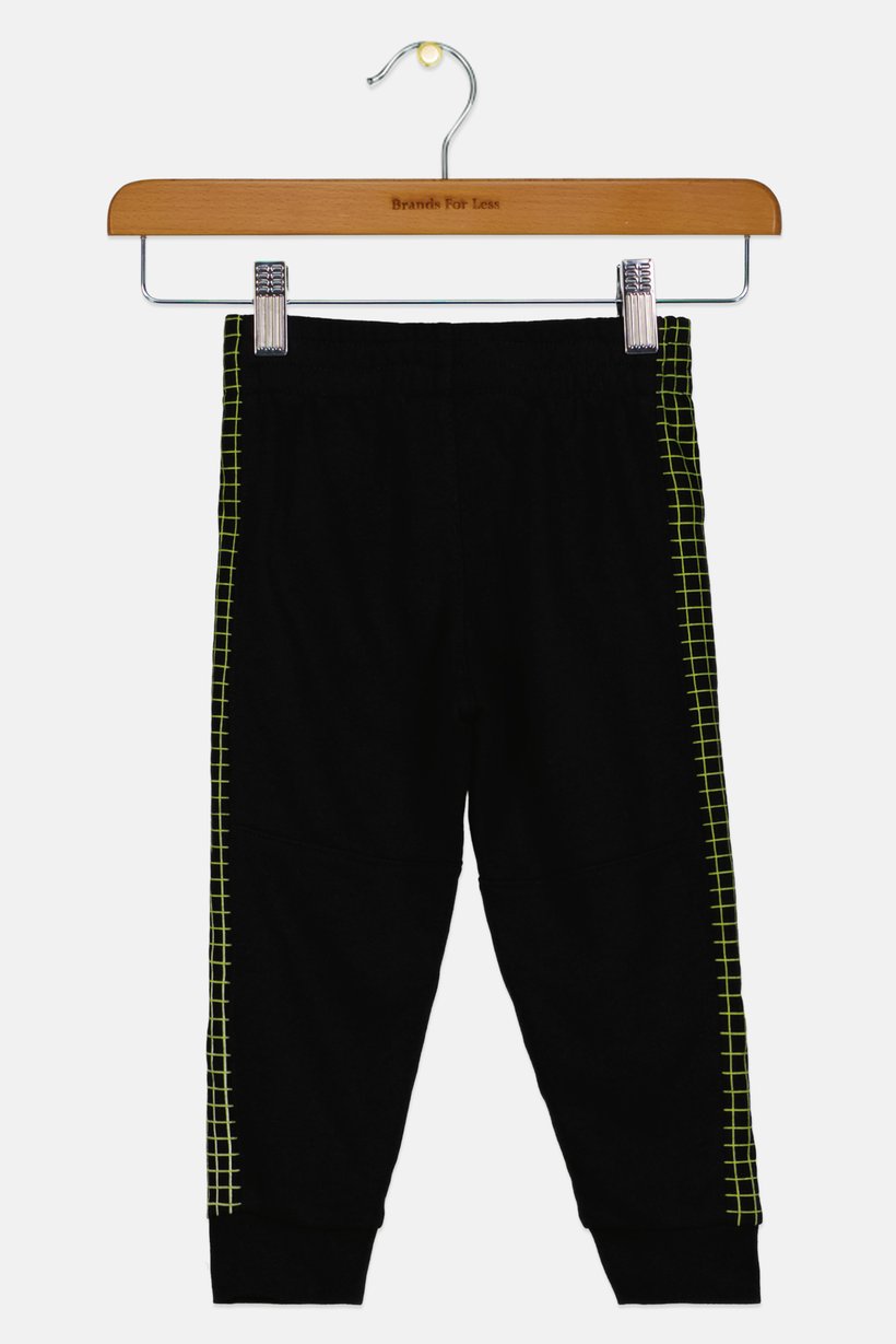 Toddlers Boy Sportswear Fit Jogger Pants, Black