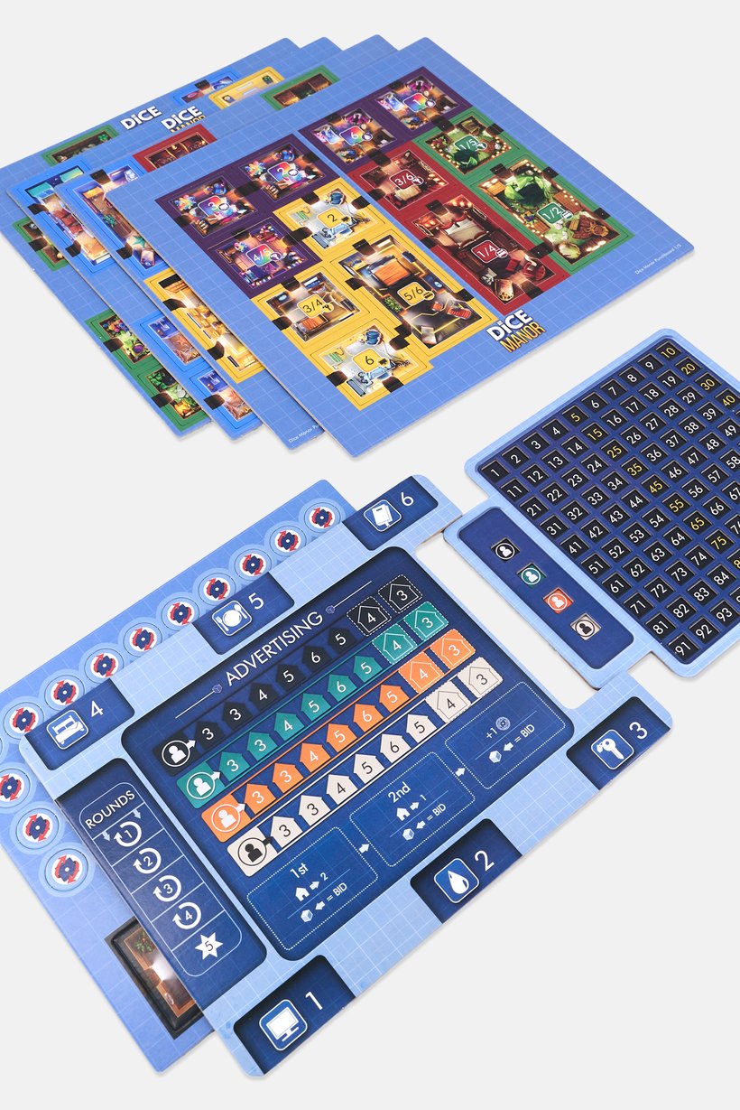 Dice Manor Board Game