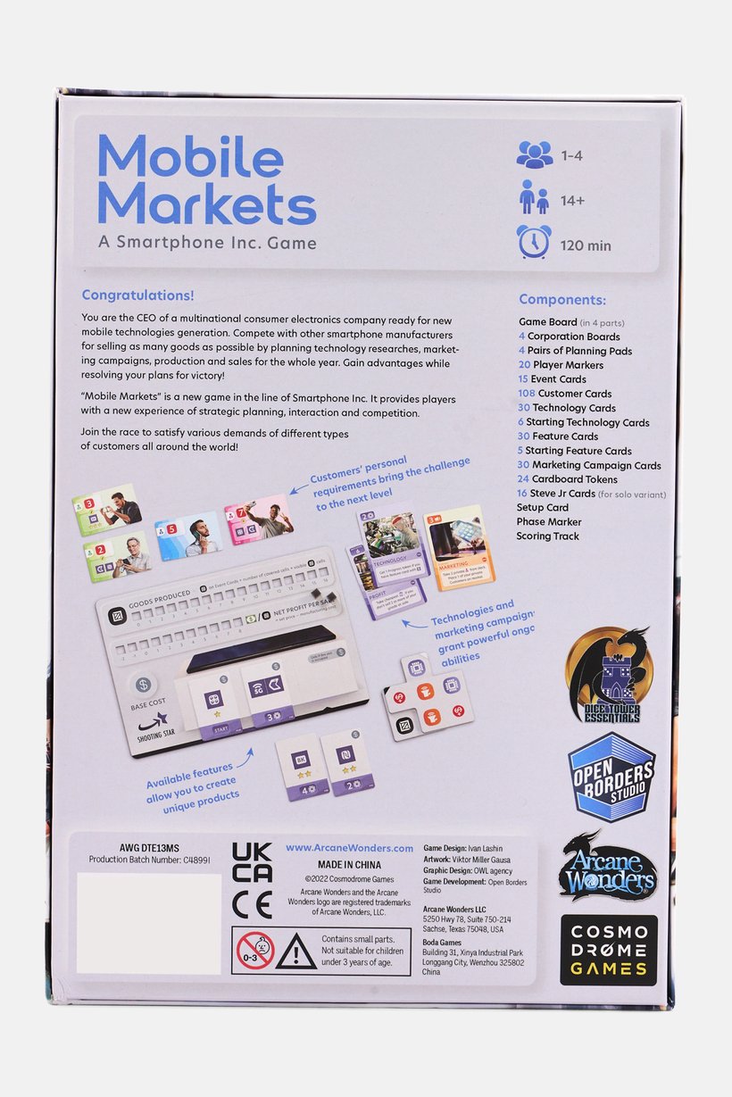 Mobile Markets Board Game