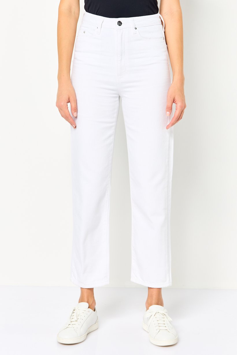 Women Regular Fit Graphic Print Stretchable Jeans, White