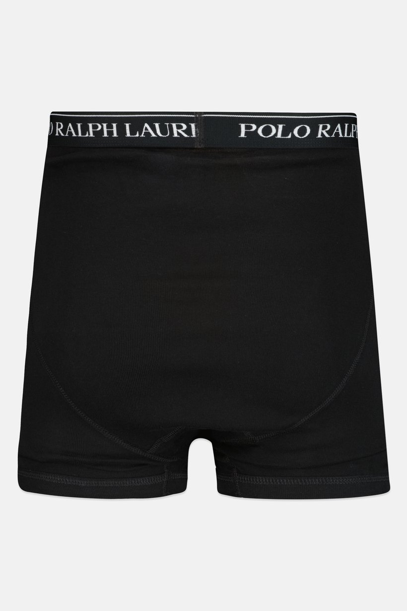Polo Ralph Lauren Men 5pcs Classic Logo Cotton Boxer Brief, Polo Black