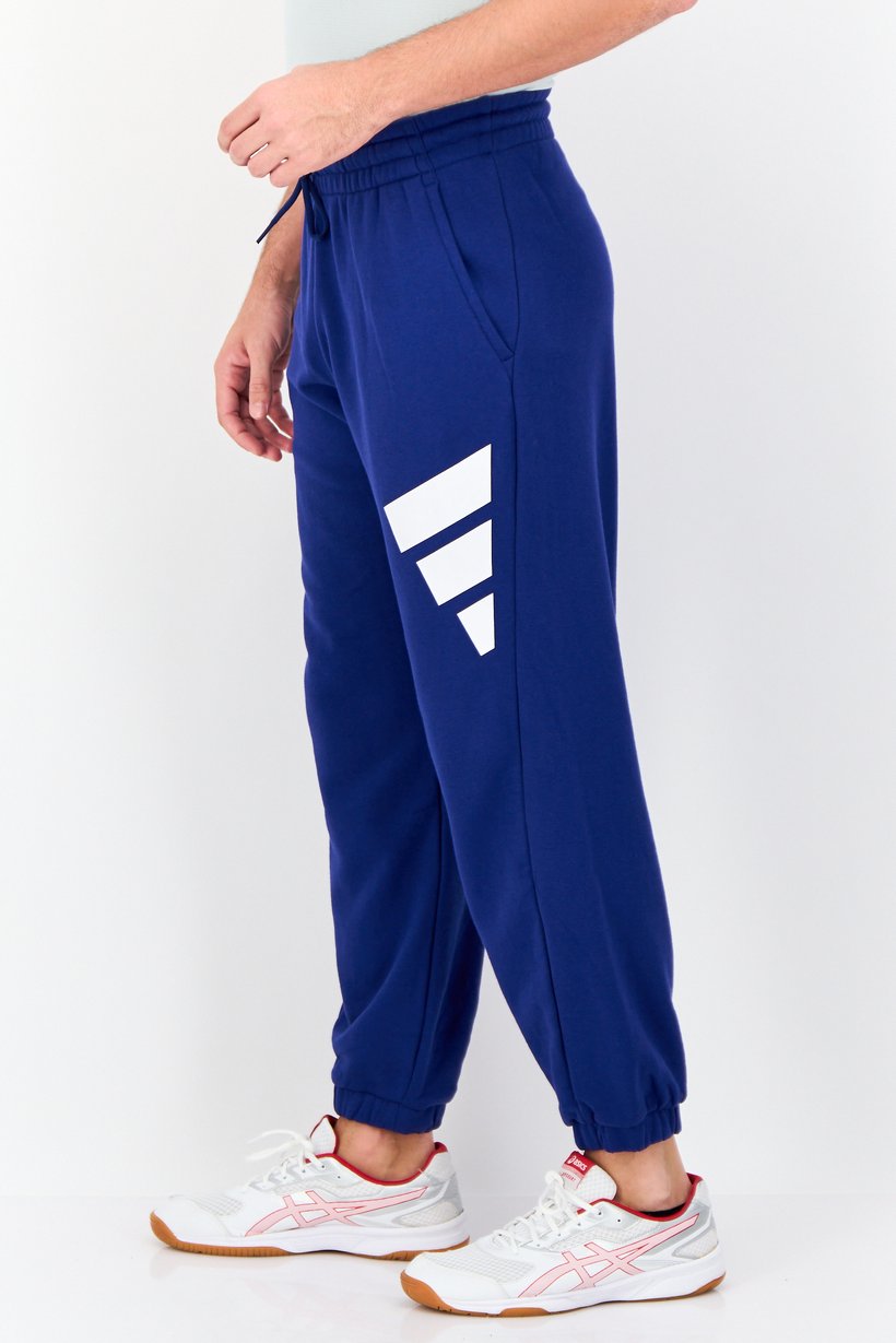 Buy Adidas Men Sportswear Fit Outdoor Sweatpants, Blue Online | Brands ...