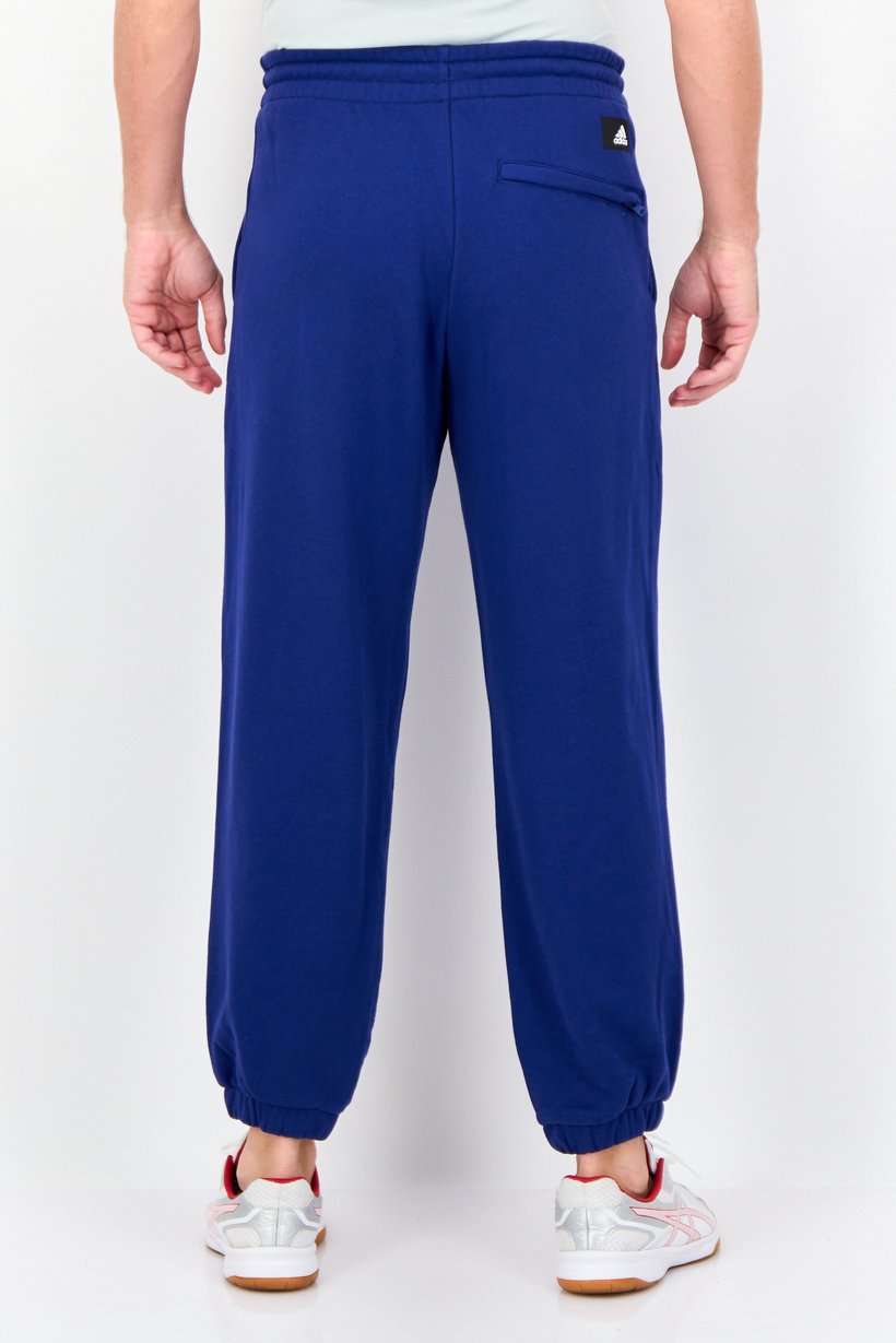 Buy Adidas Men Sportswear Fit Outdoor Sweatpants, Blue Online | Brands ...