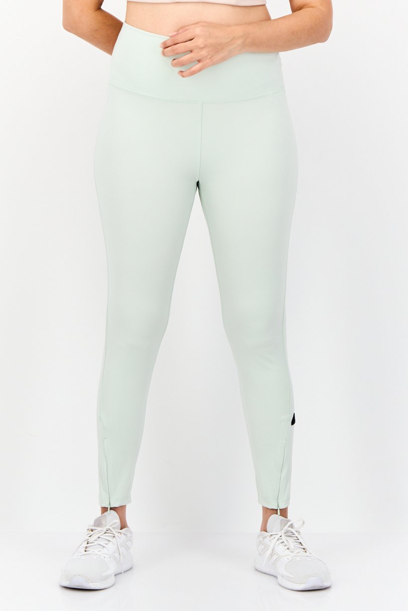 Women Sportswear Fit Training Tights, Mint Green