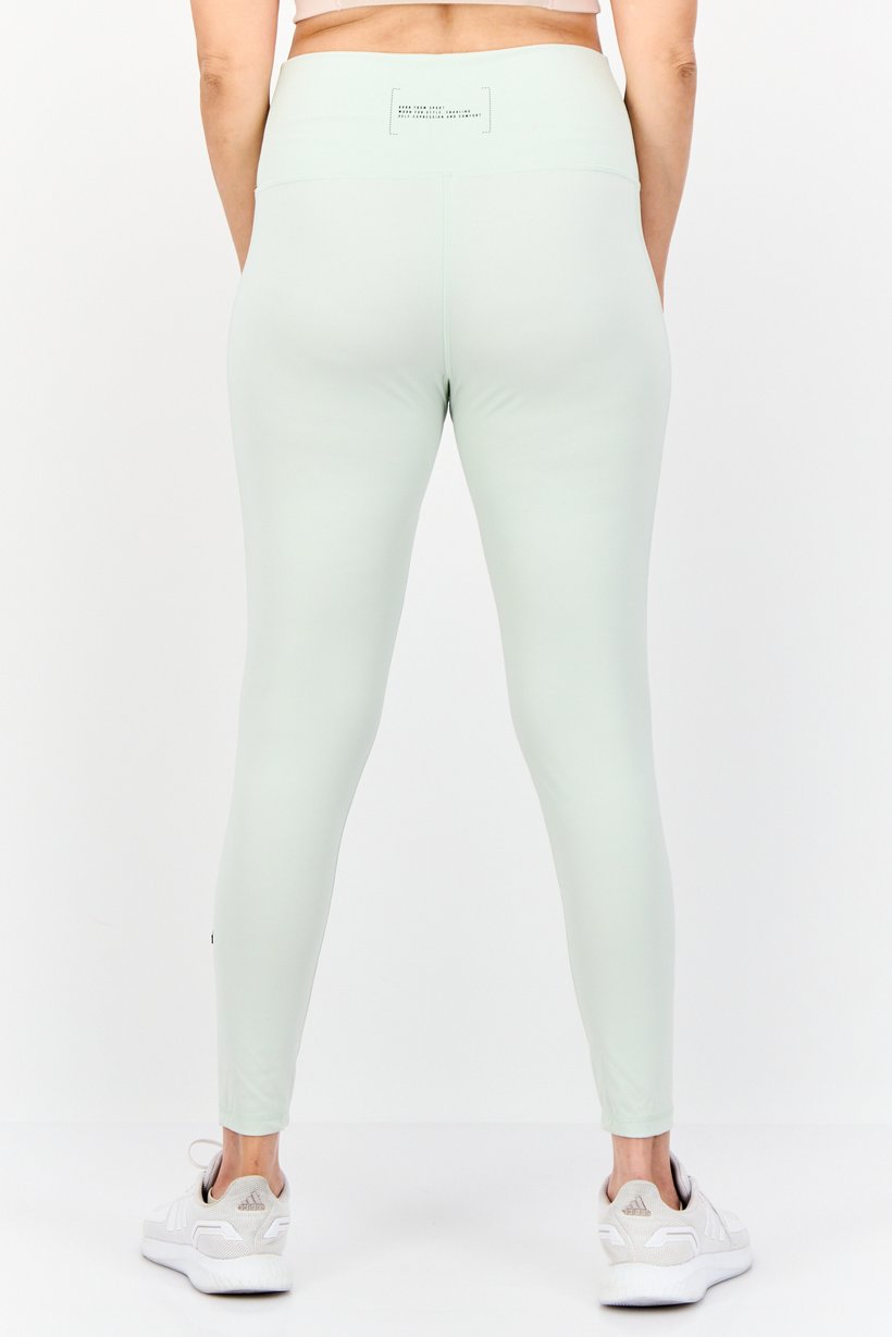Women Sportswear Fit Training Tights, Mint Green