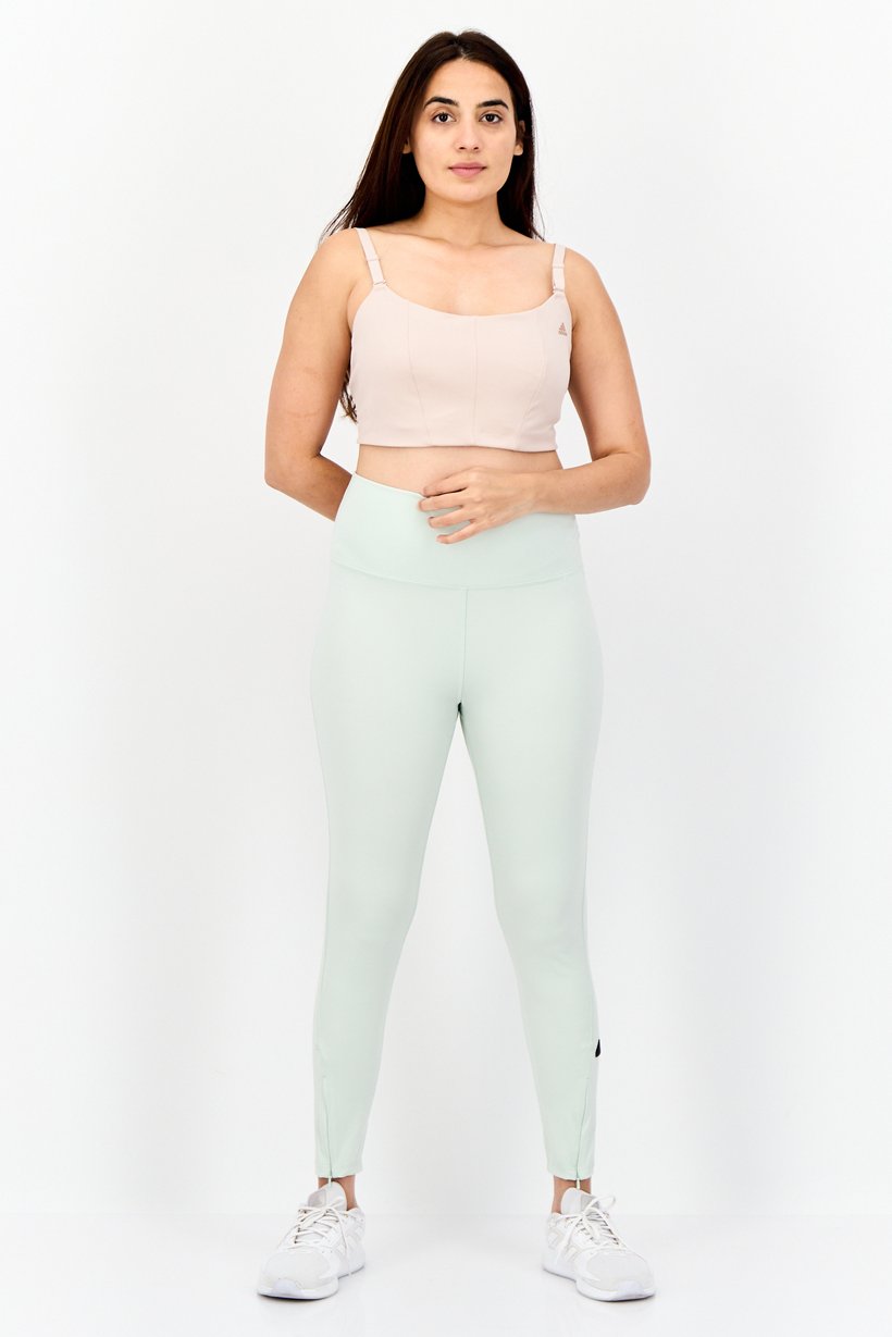 Women Sportswear Fit Training Tights, Mint Green