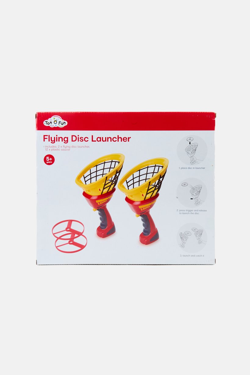 Buy Ton O' Fun Flying Disc Launcher Set Online | Brands For Less