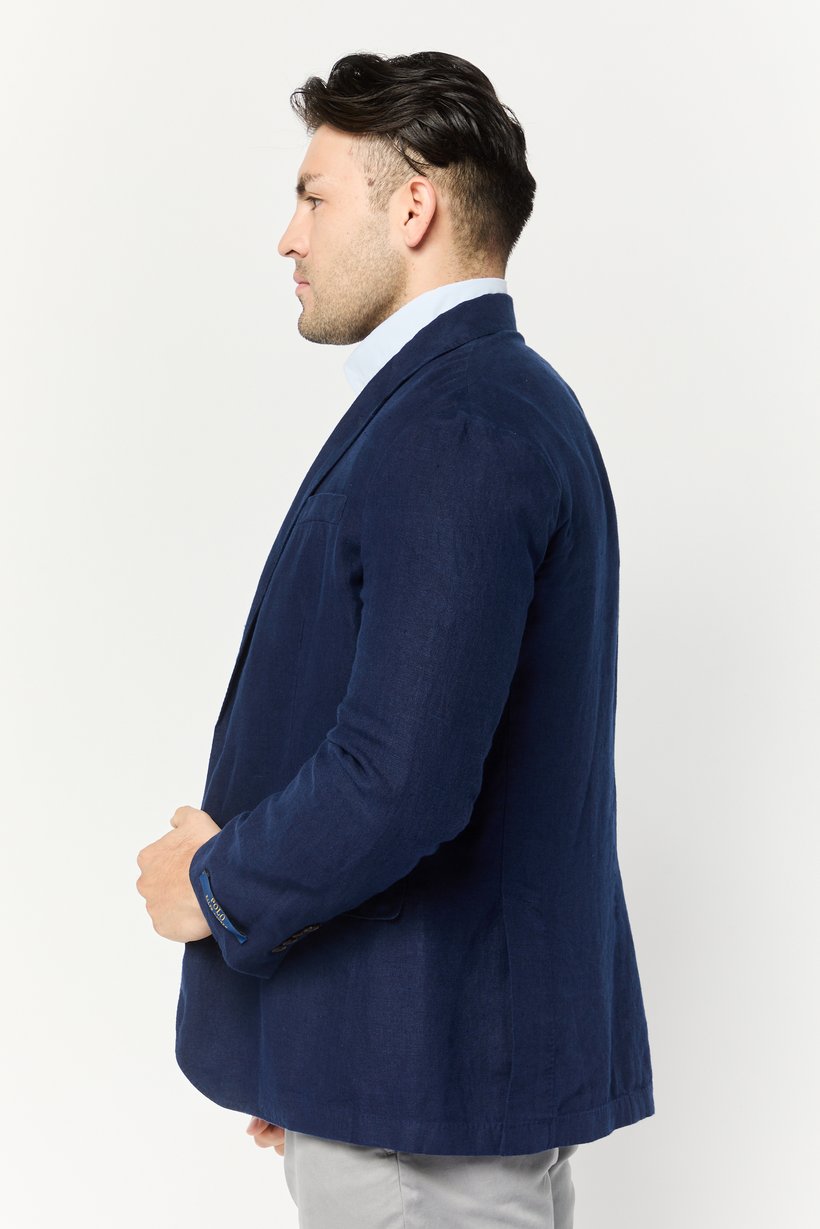 Polo Ralph Lauren Men Modern Fit Solid Casual Blazer, Navy