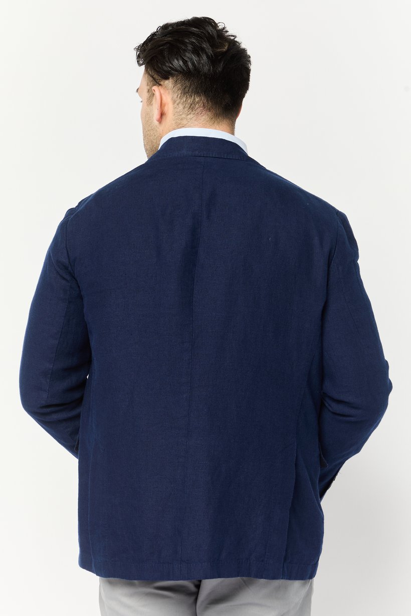Polo Ralph Lauren Men Modern Fit Solid Casual Blazer, Navy