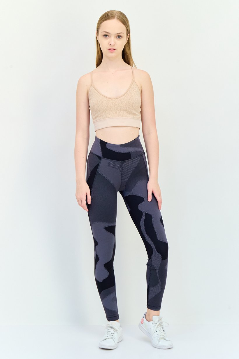 Women Sportswear Fit Training Leggings, Multicolor