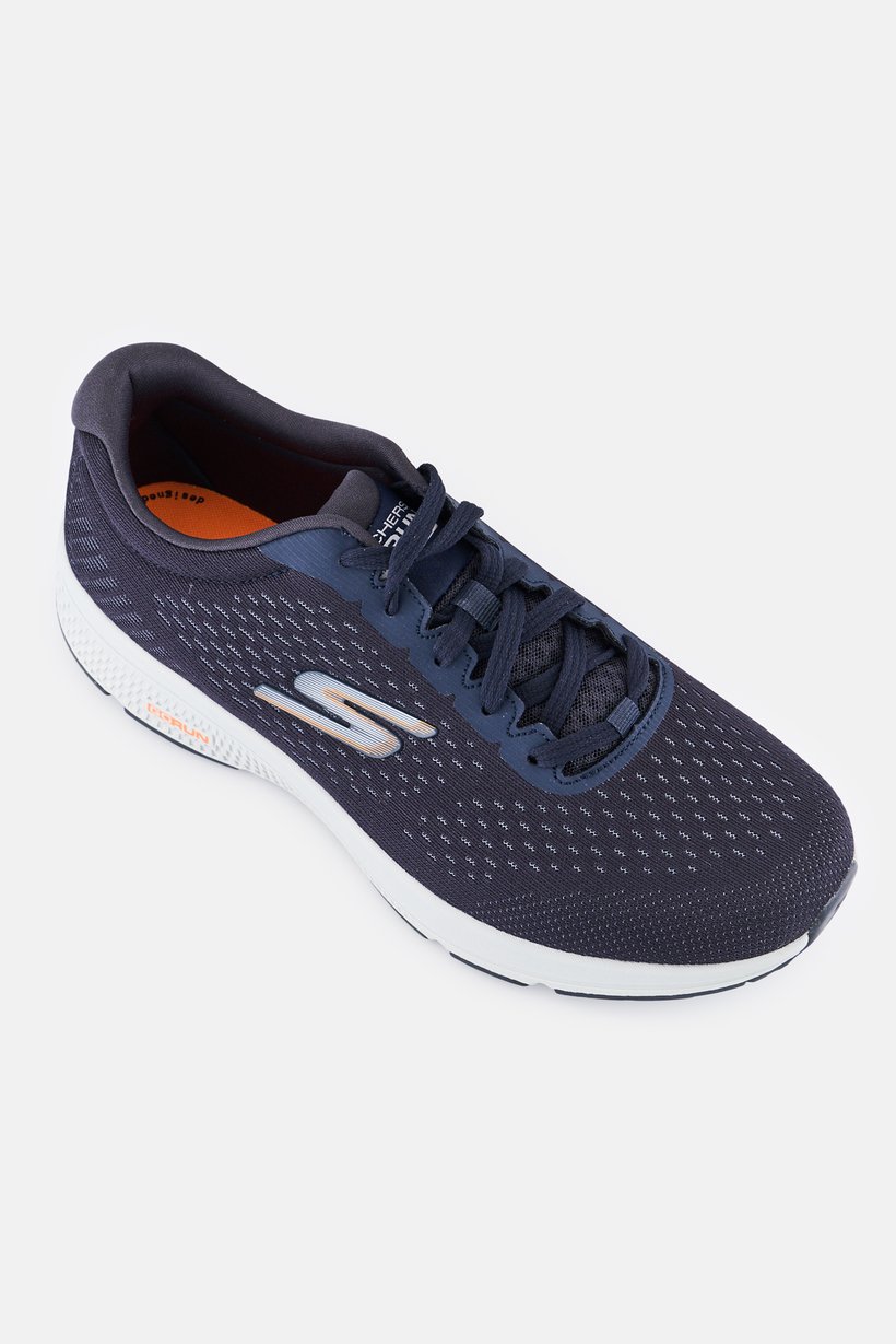 Buy Skechers Men Go Run Consistent Output Lace Up Running Shoes, Navy ...