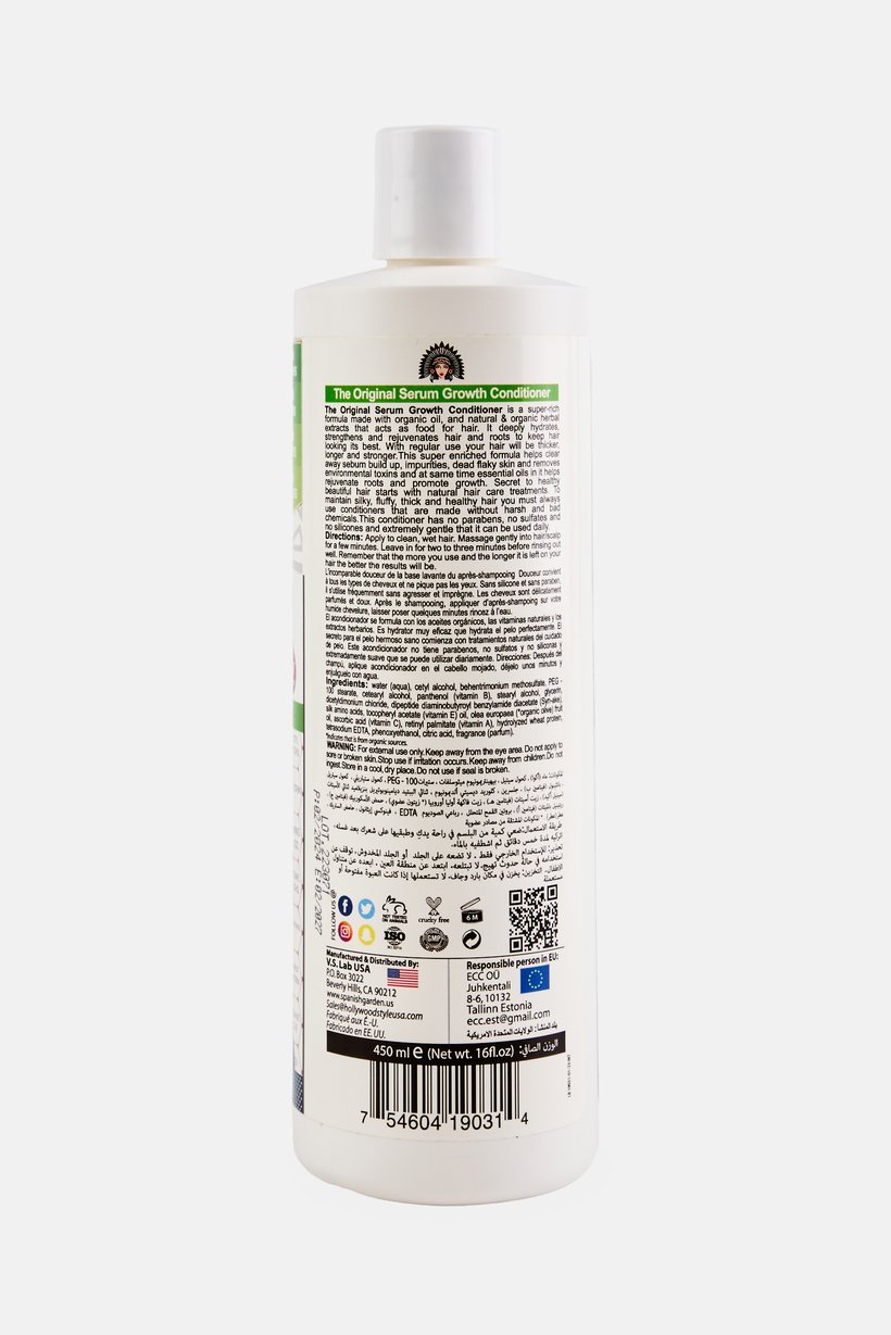 Buy Spanish Garden Original Snake Serum Growth Conditioner, 450ml ...