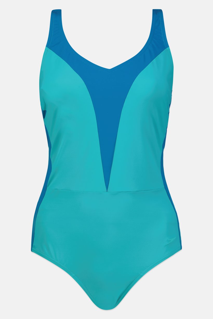 Buy Speedo Women Embroidered Logo Non Padded One Piece Swimsuit, Sea ...