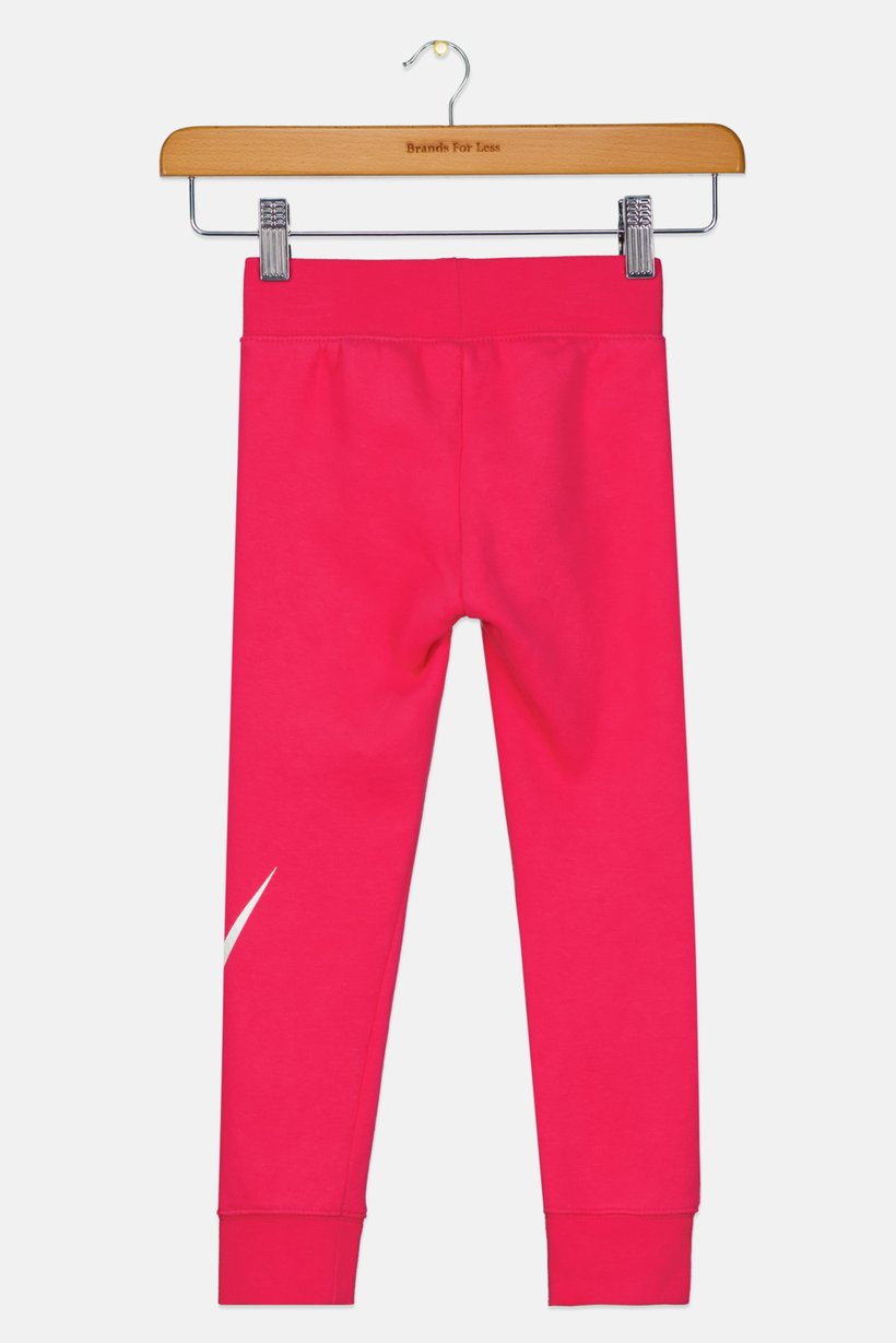 Toddlers Girl Brand Logo Outdoor Sweatpants, Pink