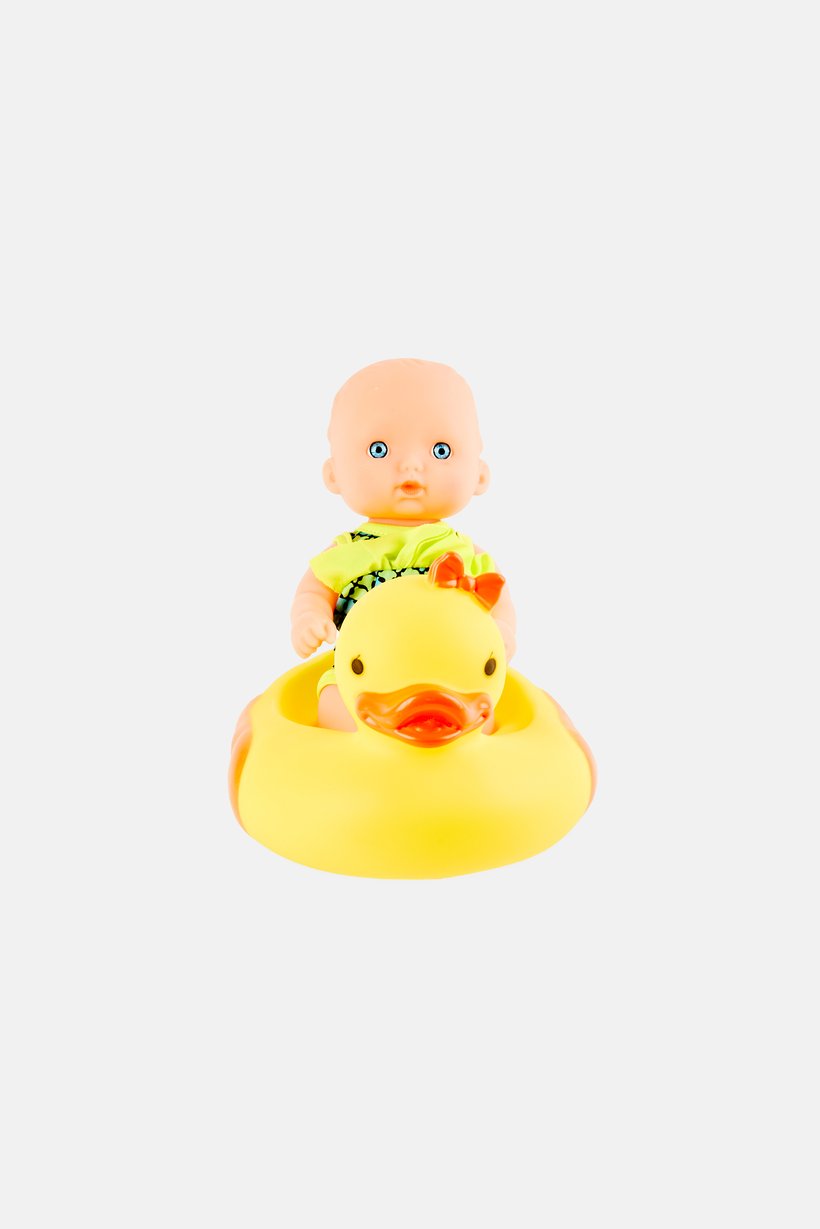Baby And Duck Floaty Bath Toy