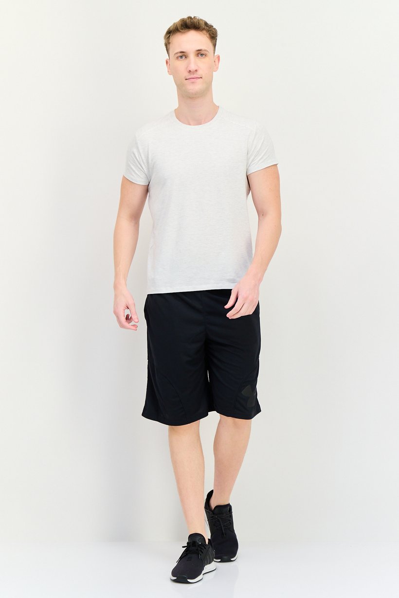 Men Sportswear Fit Training Shorts, Black
