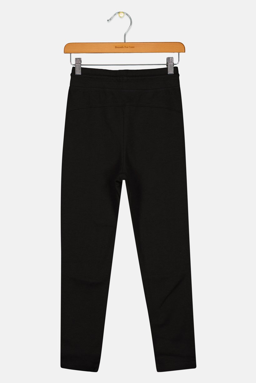 Kids Boy Brand Logo Pants, Black