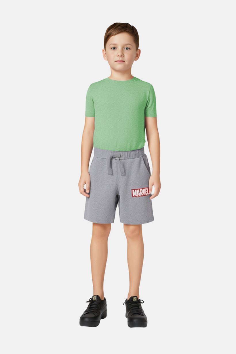 Marvel x Sinsay Kids Boy Graphic Print Shorts, Grey