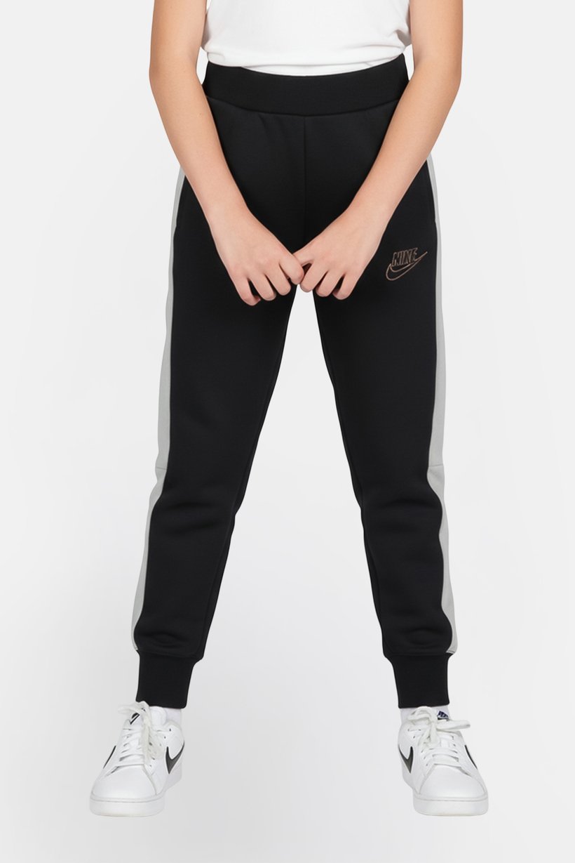 Kids Girl Sportswear Fit Training Sweatpants, Black