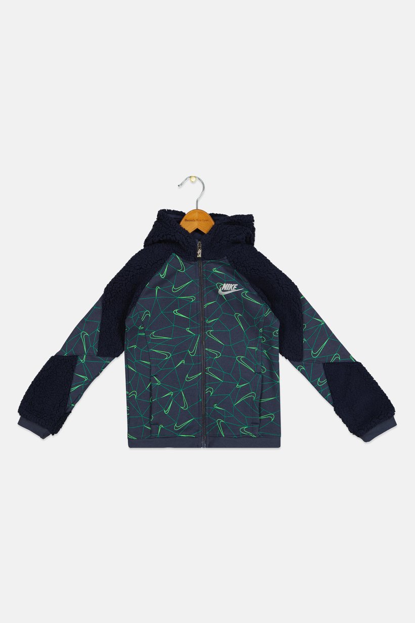 Toddlers Boy Long Sleeve Outdoor Jacket, Multicolor