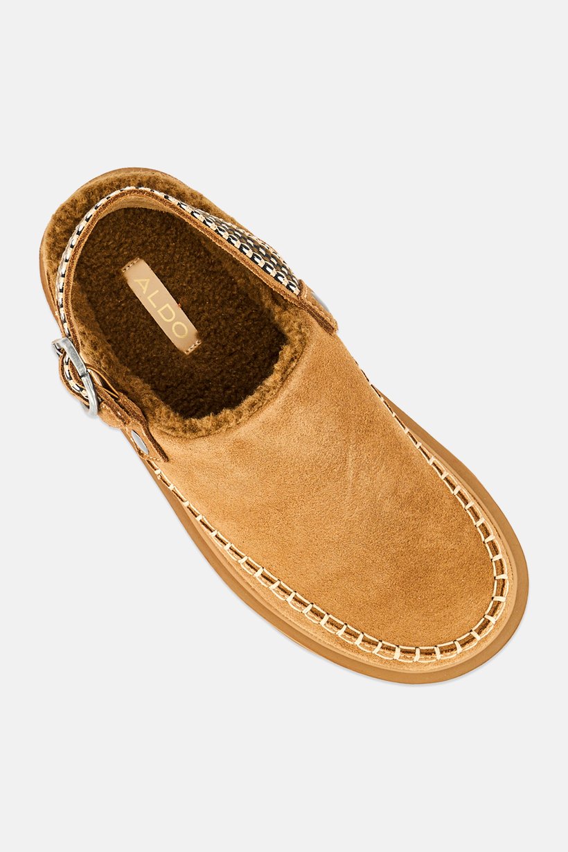 Women Mirellie Adjustable Buckle Clogs, Brown