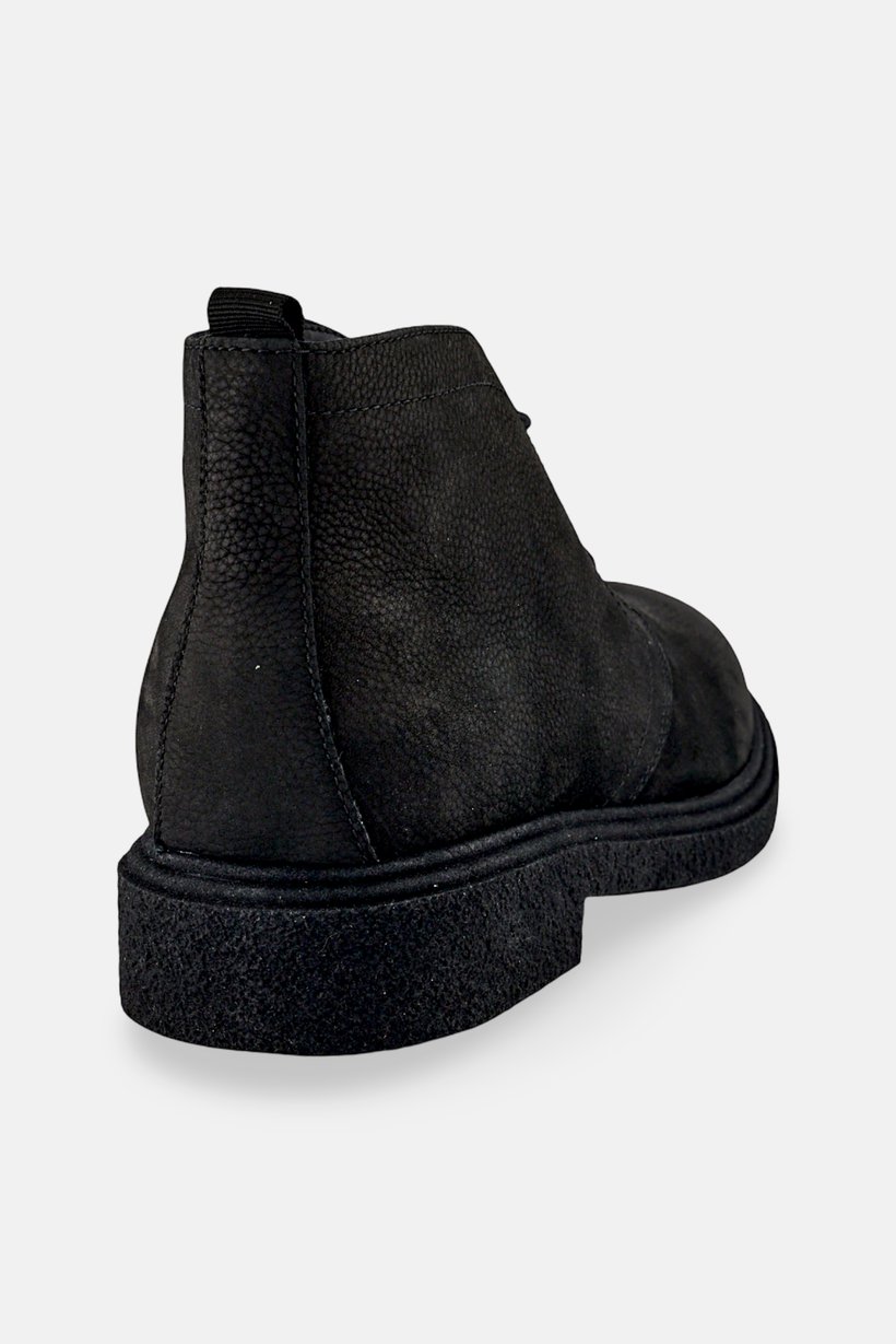 Men Torroo Lace Up Ankle Boots, Black