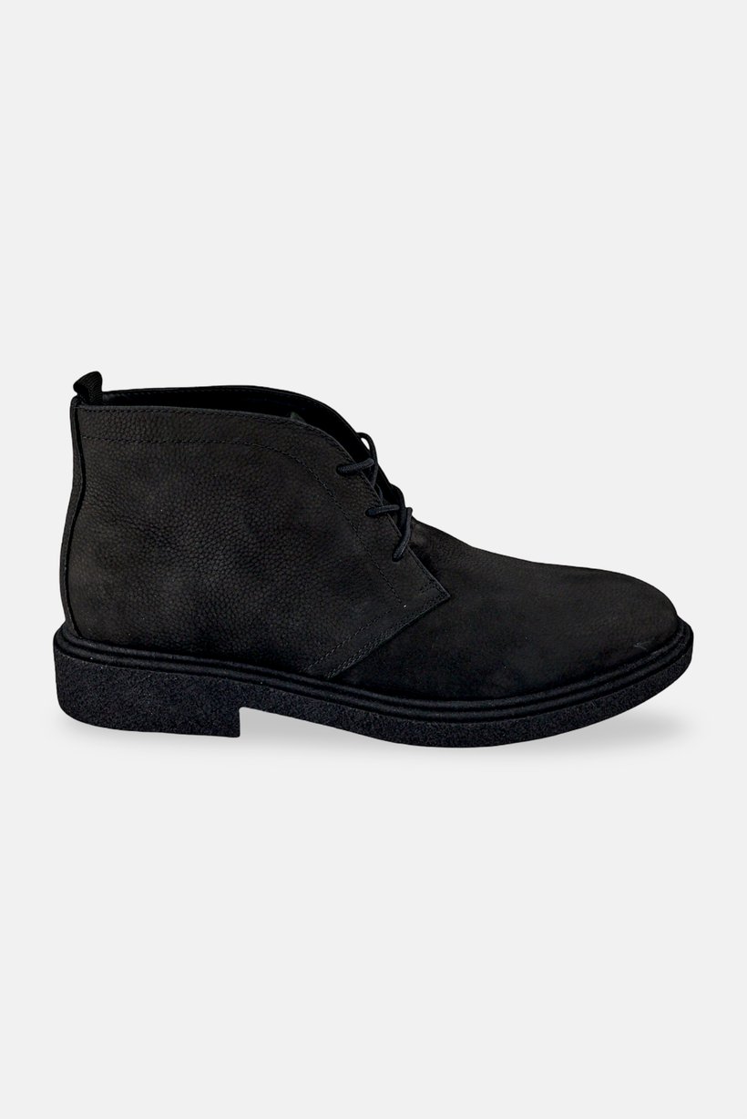 Men Torroo Lace Up Ankle Boots, Black