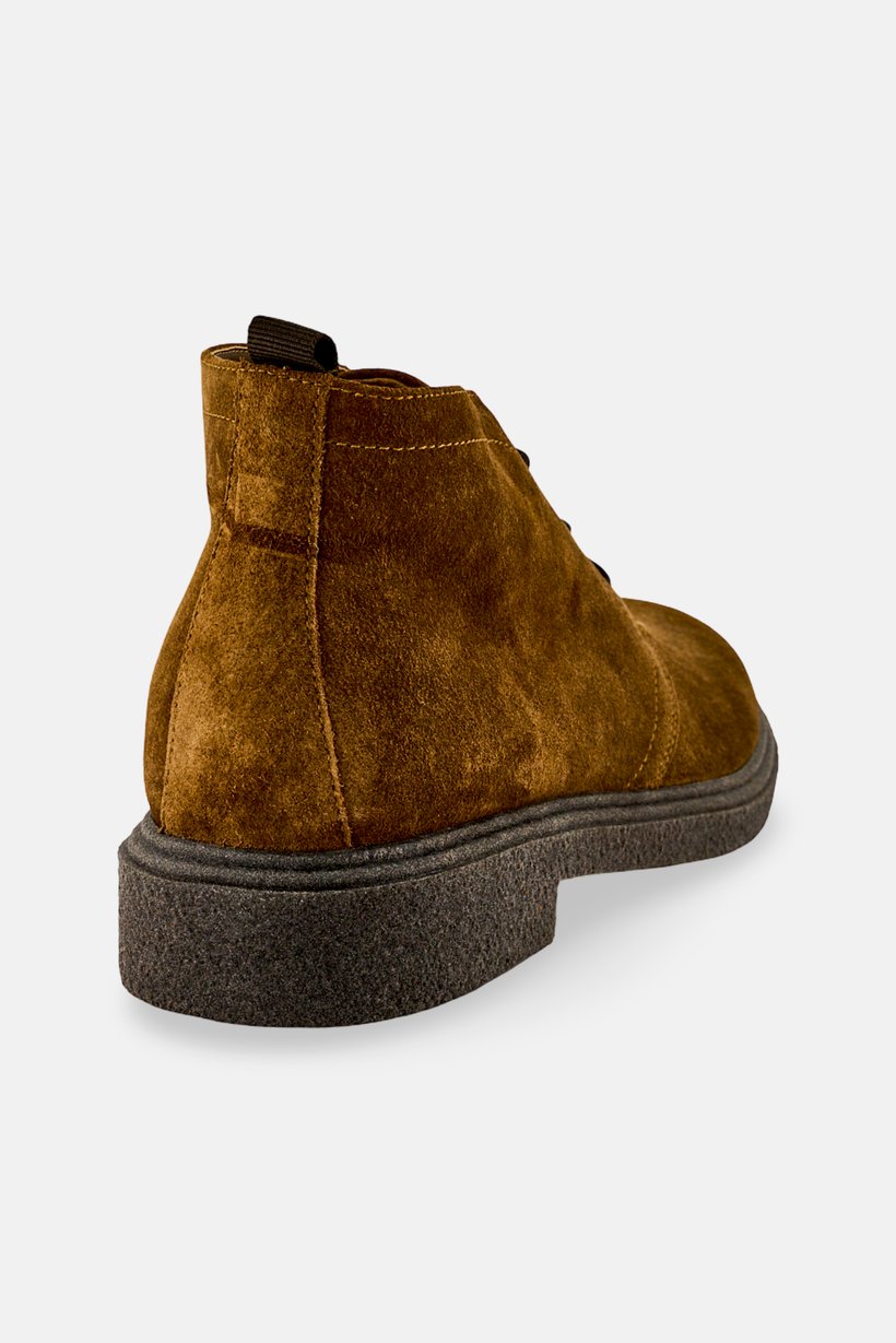 Men Torroo Lace Up Ankle Boots, Chocolate Brown