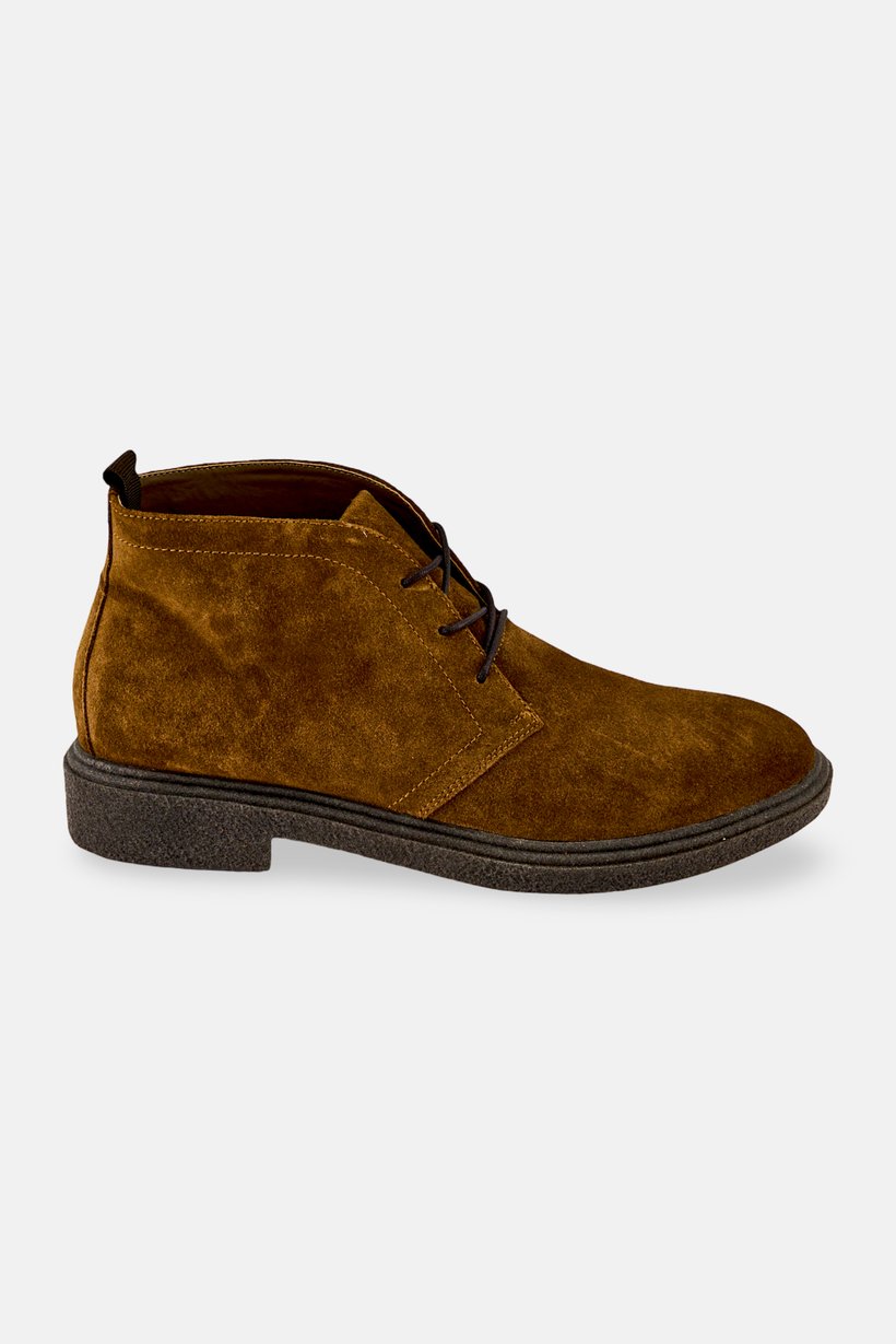 Men Torroo Lace Up Ankle Boots, Chocolate Brown