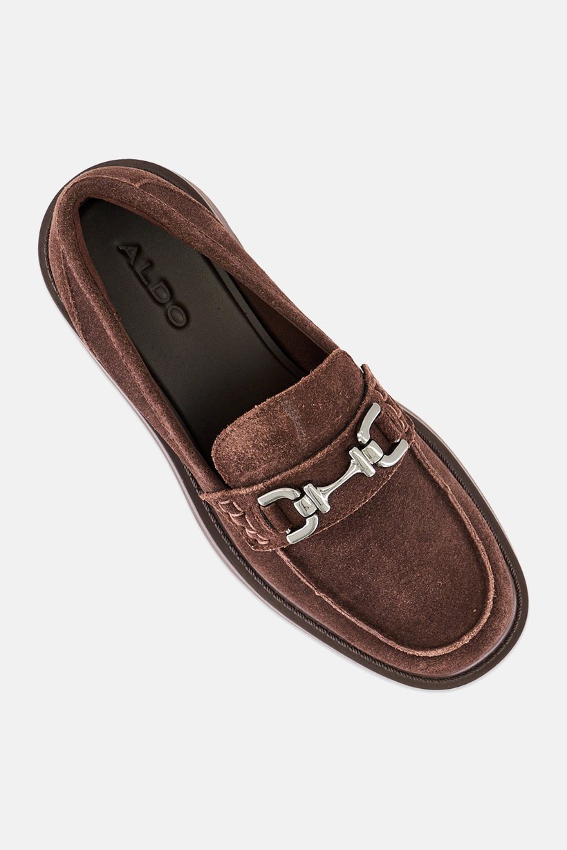 Women Oneameth Slip On Loafer Shoes, Brown
