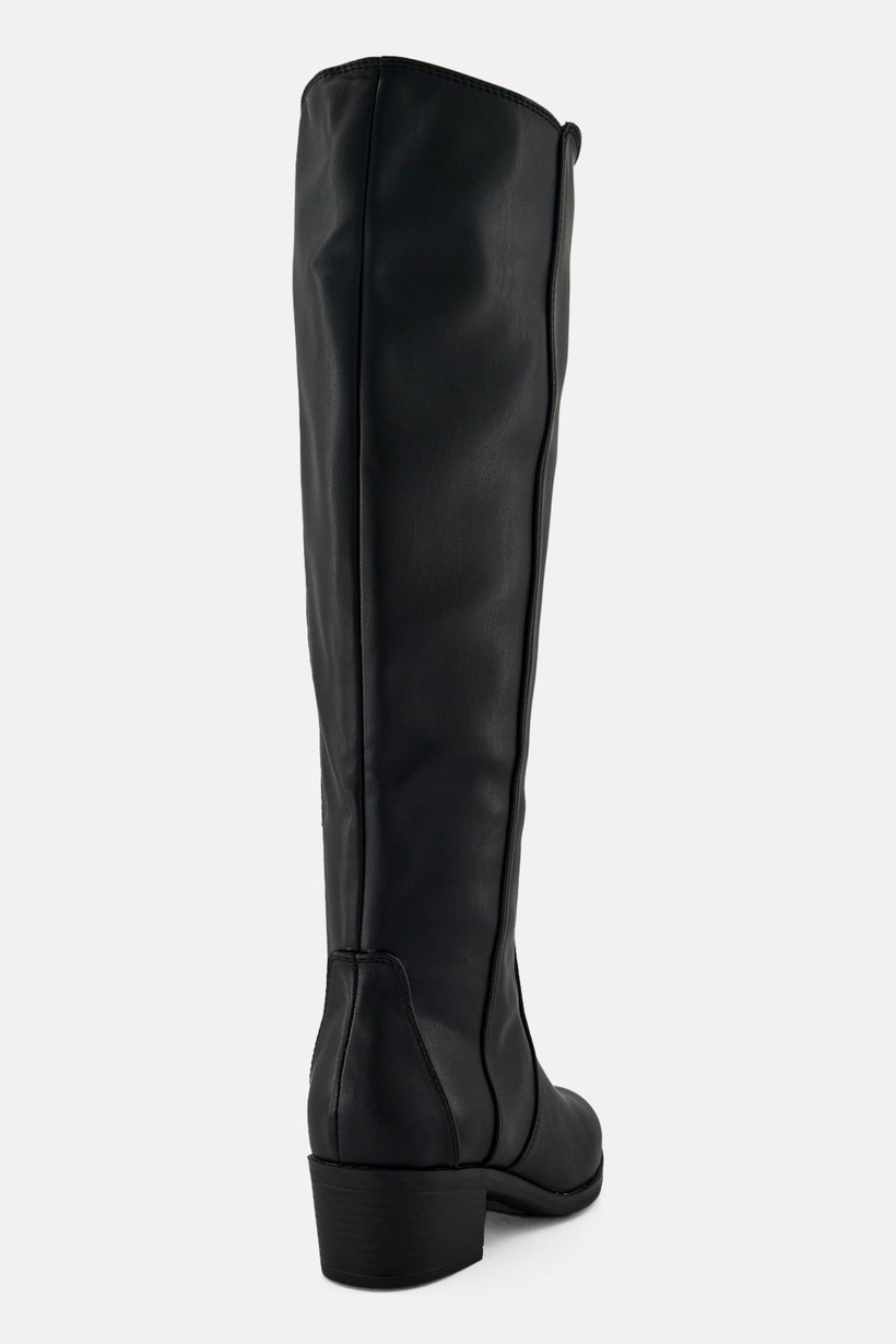 Women Tanerdee Zipper Closure Knee High Boots, Black