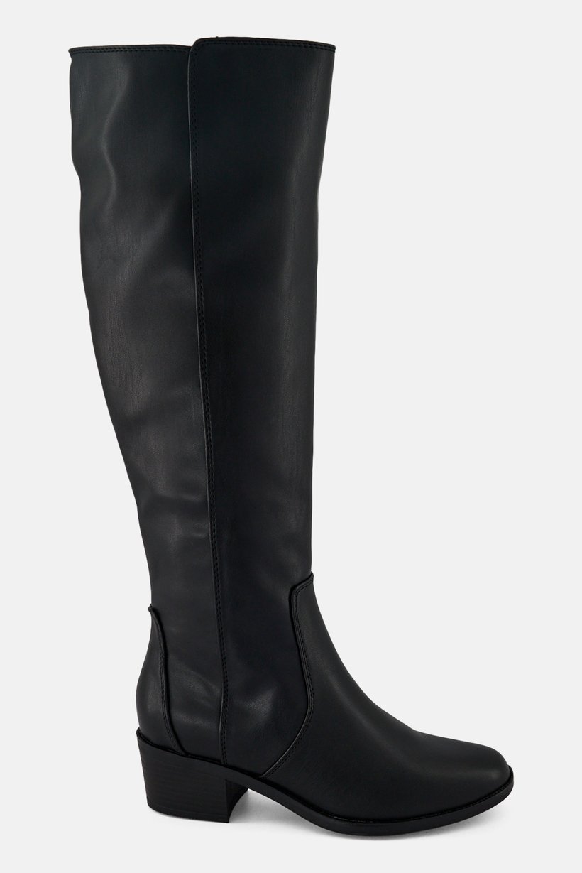 Women Tanerdee Zipper Closure Knee High Boots, Black
