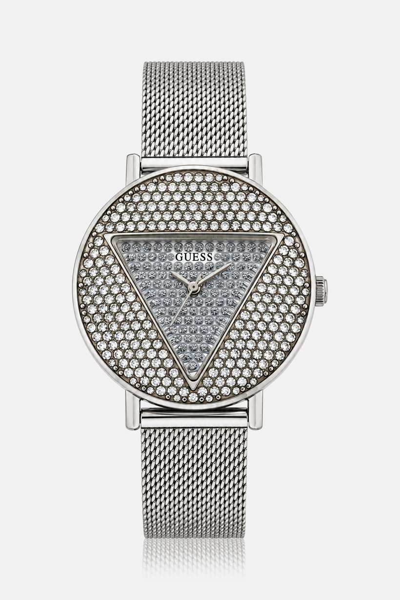 Women GW0477L1 Analog Stainless Steel Watch 40 mm, Silver
