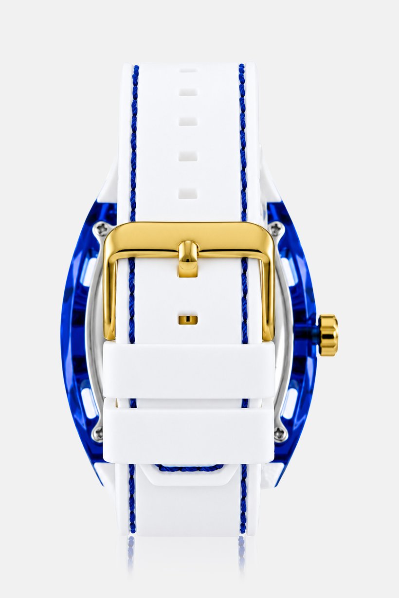 Men GW0499G6 Silicone Analog Watch 50 mm, White
