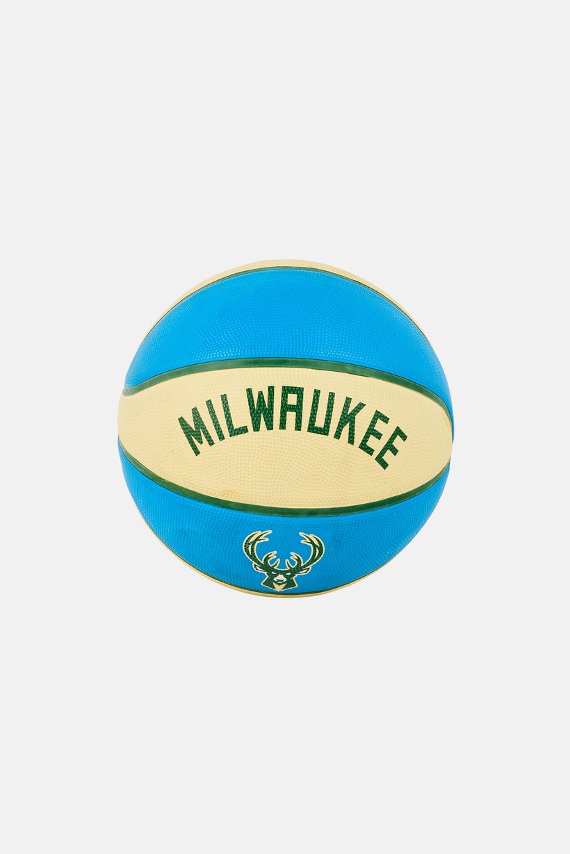 NBA Team City Edition Milwaukee Basketball Ball, Multicolor