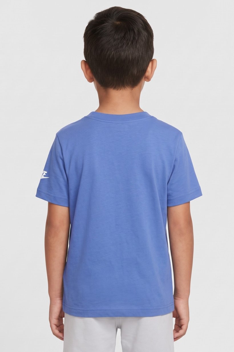 Toddlers Boy Short Sleeve Outdoor T-Shirt, Blue